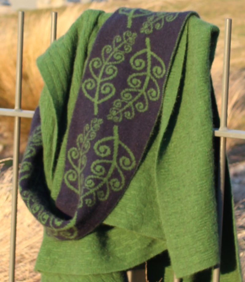 Koru Scarf and Jessica Cape