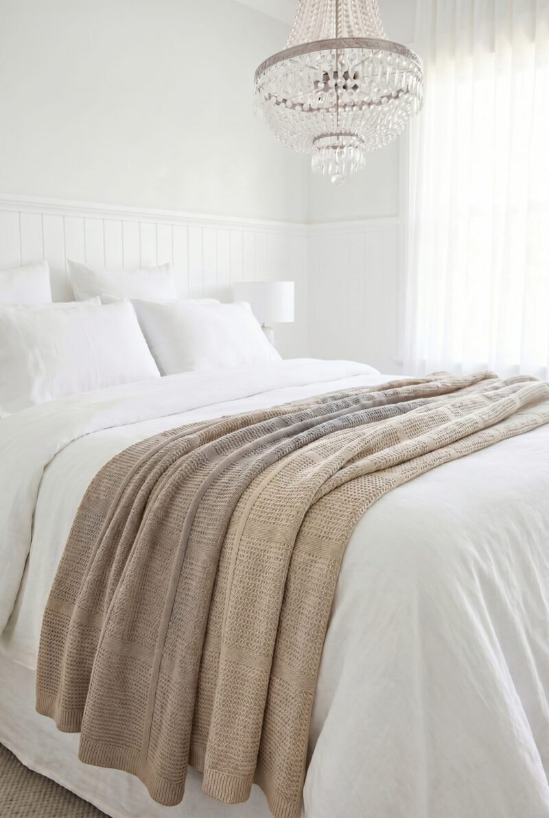 Possum Merino Square Cell Blankets from Mountain Country